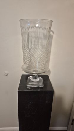 Large Etched Vase