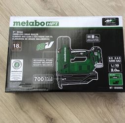 Metabo HPT Cordless  Brad Nailer Kit