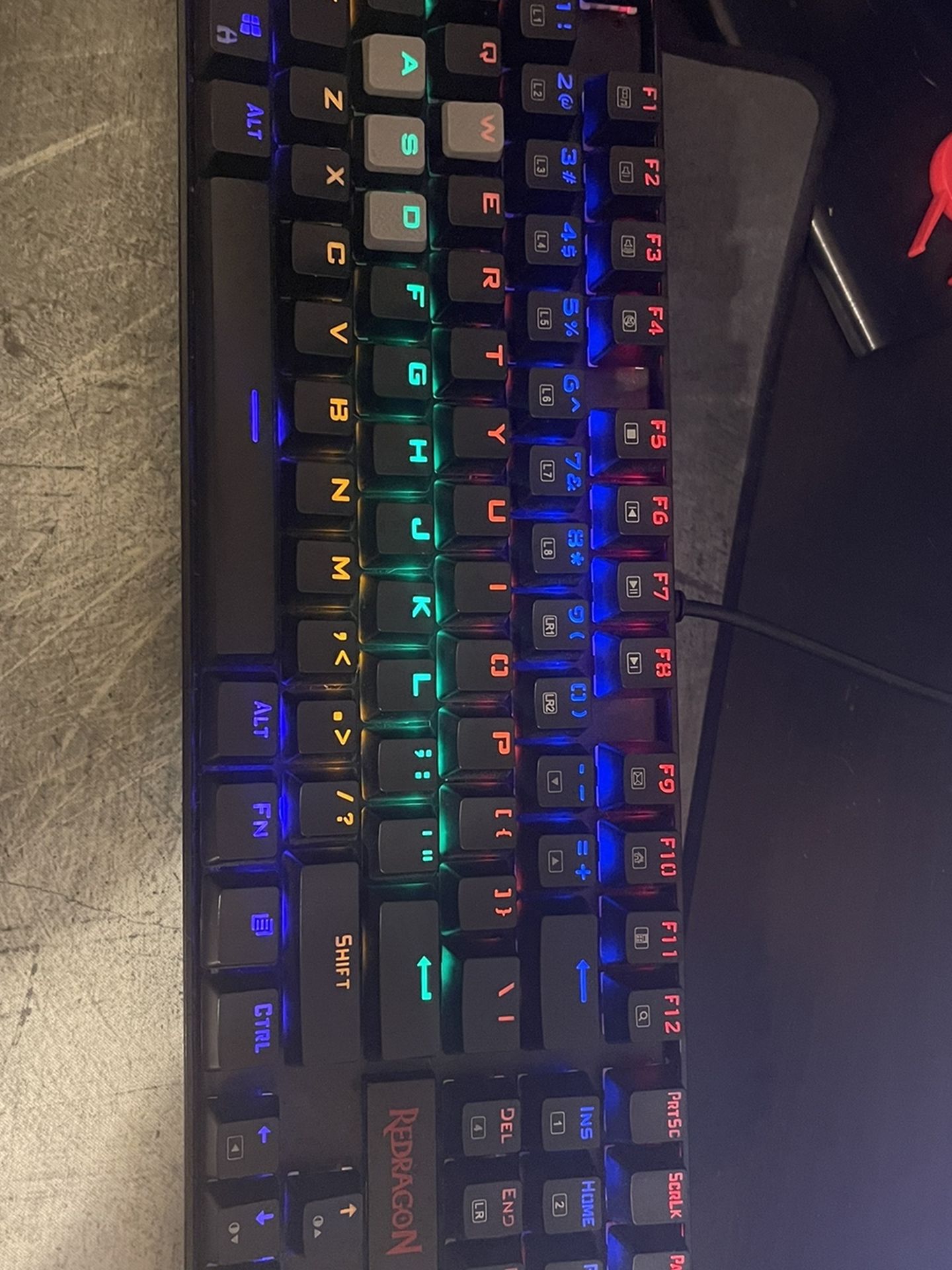 Red Dragon Mechanical Keyboard
