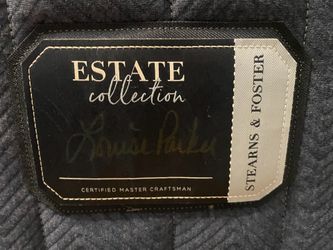 California King Stearns & Foster   Estate Firm Euro Pillowtop