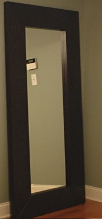 Ikea Full Body Mirror - Dark Brown $50 OBO