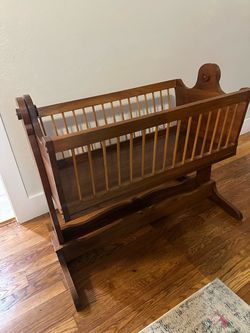 Vintage Bassinet wooden