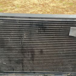 Radiator from a 1968 GTO