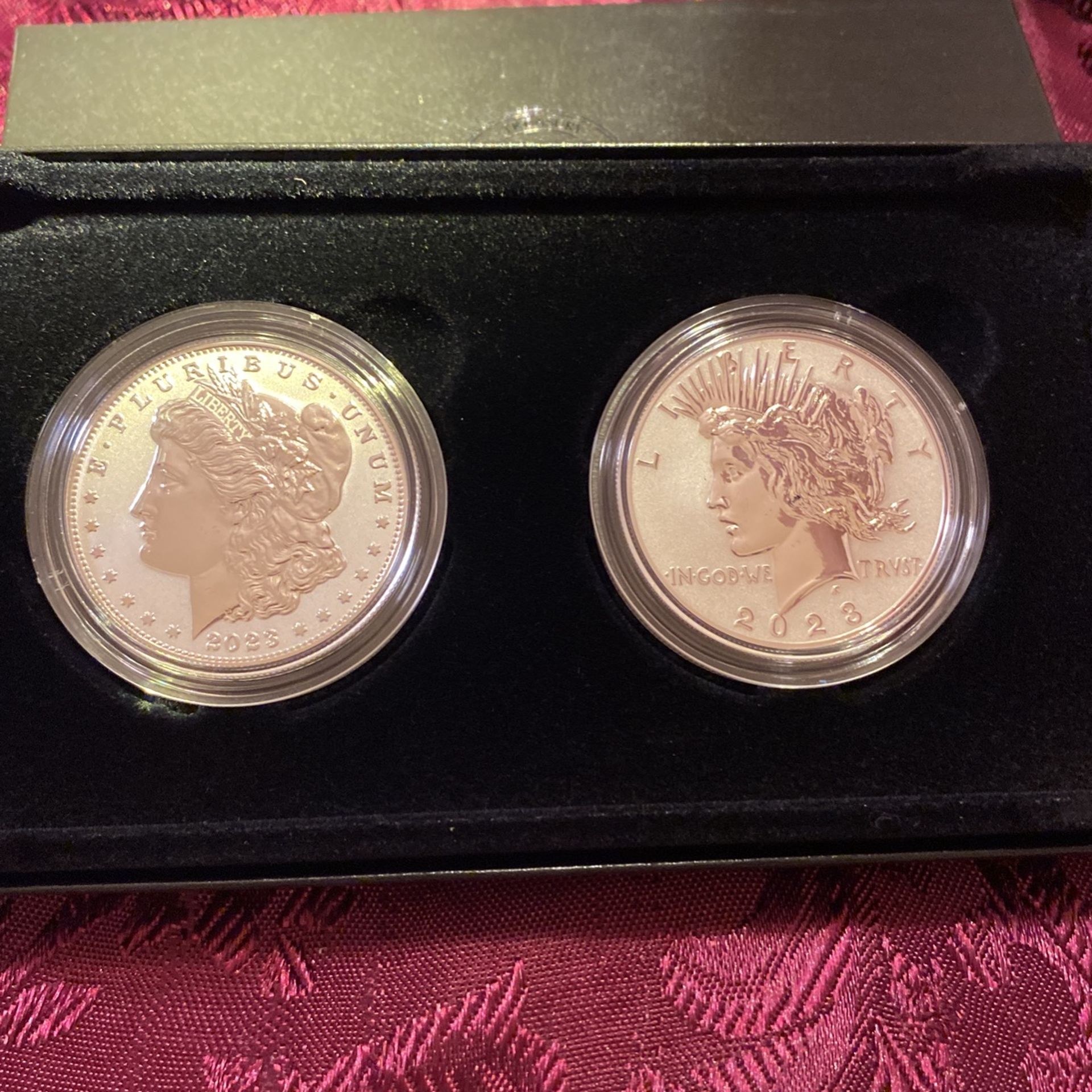 2023 Morgan & Peace Dollar Reverse Proof