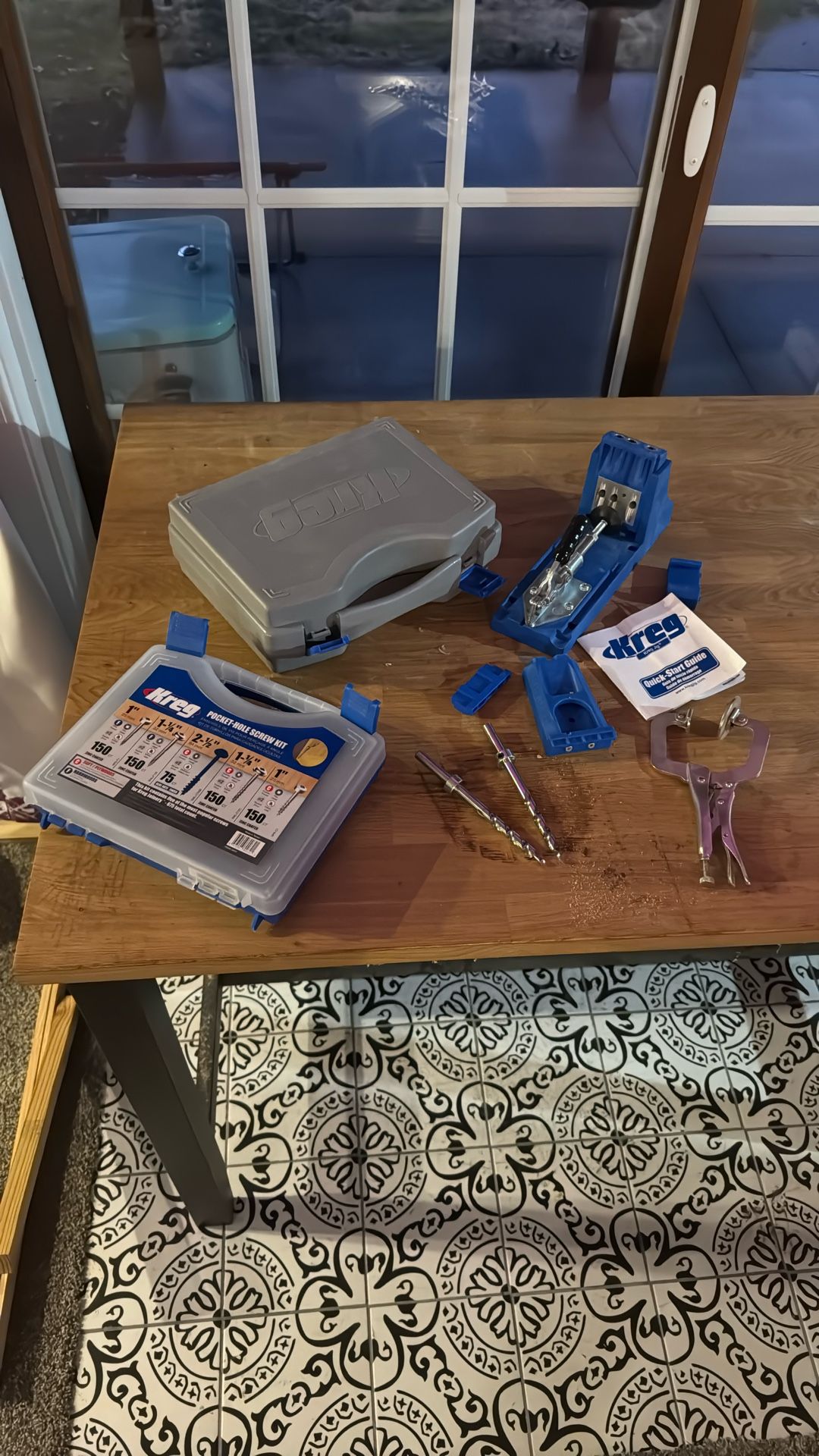 Kreg Jig Pocket Hole With Screw Set