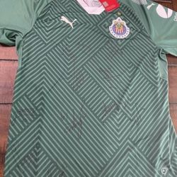 Chivas De Guadalajara Signed Jersey