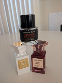High Quality Cologne Special! Title: Tom Ford & Frédéric Malle Luxury Fragrances – Lost Cherry, Soleil Blanc & Portrait of a Lady