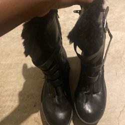 Winter Boots With Fur Inside 