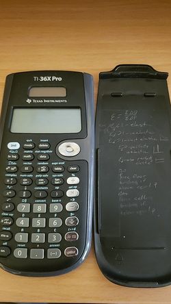 TI-36x pro scientific calculator