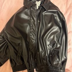 Faux Leather Jacket
