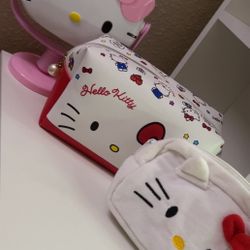 Hello Kitty Make-up Bag With Mirror 