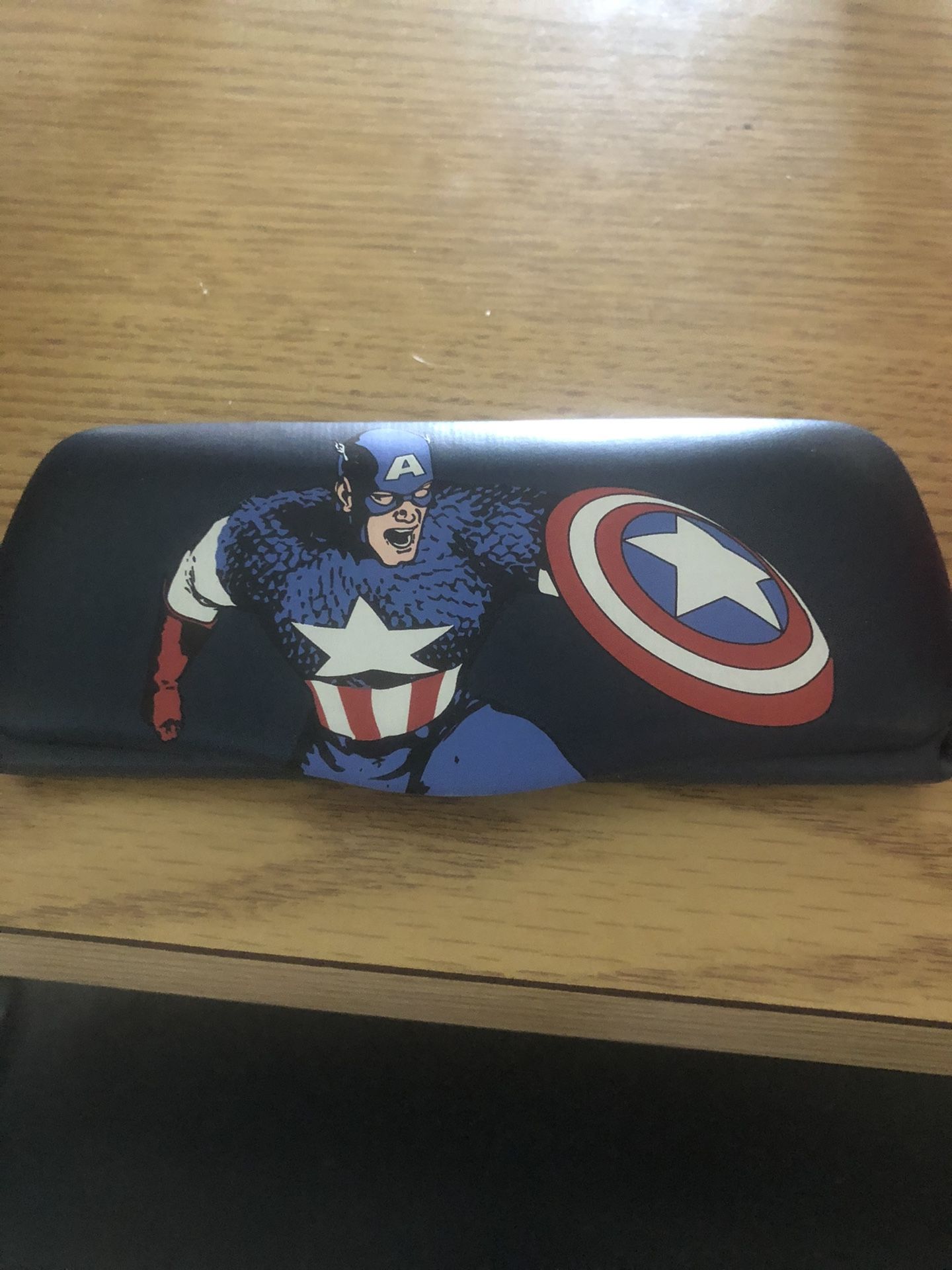 Captain America kids glasses case