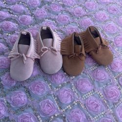 Baby mocassins 