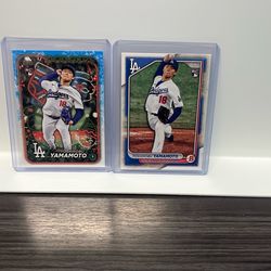 Baseball Cards - Yoshinobu Yamamoto