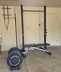 Squat rack set