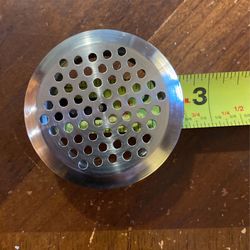 Stainless Steel Round Mesh Hole Air Vents 53mm/2.1inch Mounting Diameter