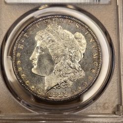 1882 S Morgan Silver Dollar 