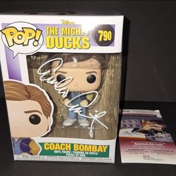🔥Emilio Estevez autographed Funko JSA Witness COA 🔥
