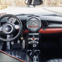 ‼OEM MINI COOPER COUNTRYMAN STEERING WHEEL MOUNTED Air Bag Black LEATHER PART #(contact info removed)5‼