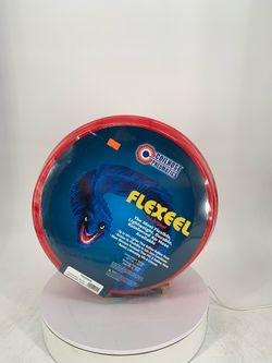 Coilhose Pneumatics Flexeel Hose, 3/8" x 100', 1/4" MPT Reusable Strain Relief Fittings, Transparent Red PFE61004TR
