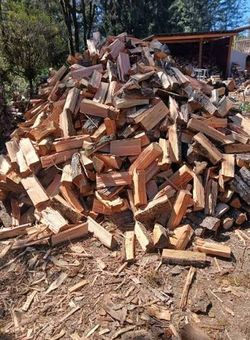 Cords of Split Fir Firewood