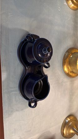 Fiestaware Cream & Sugar