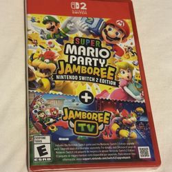 (New/sealed Mario Party Jamboree Nintendo Switch 2 Edition