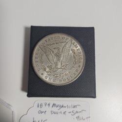 1879 Morgan Silver - S One Dollar Coin - 90% Silver 