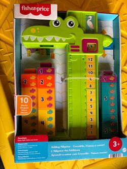 Fisher-Price Adding Alligator Math Toy