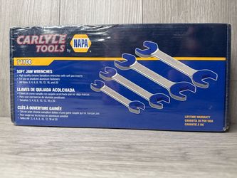 Carlyle Napa Soft Jaw Chrome Vanadium Steel Wrench Set # 71700 (A1D031589)
