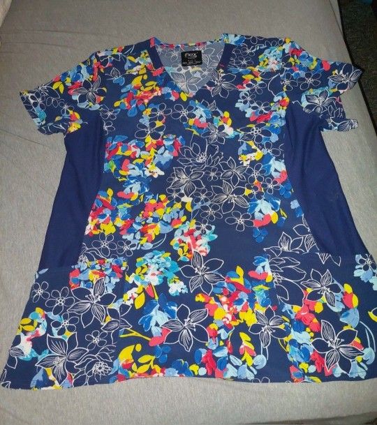 Very Gently Used Size XL Women Scrub Tops