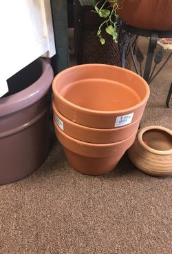 NEW Italian Terra Cotta Planter / Pot (Sold Separately)