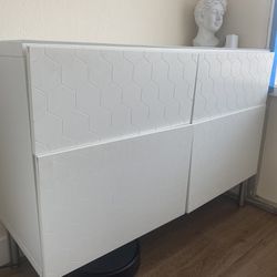 IKEA Dresser With Glassed Counter 