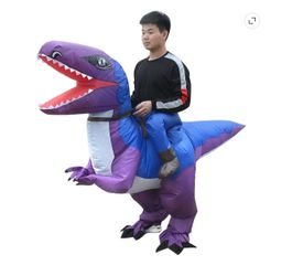 Inflatable Dinosaur Ride-On Costume