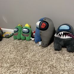 Amogus stuffies