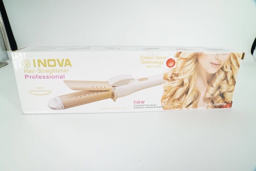 Nova Hair Straightener Professional Aluminum Sheet NHC-809CRM New