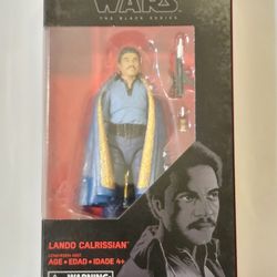 2016 STAR WARS THE BLACK SERIES #39. LANDO CALARISSIAN. 6" ACTION FIGURE 