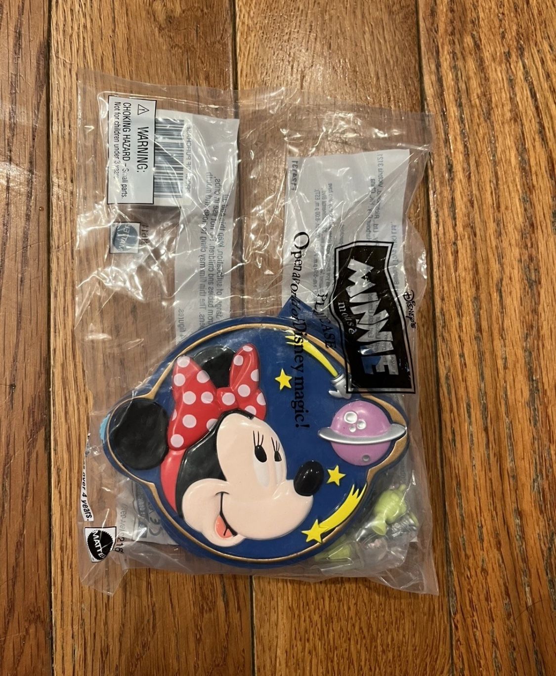 Polly Pocket Disney Minnie Mouse Space Compact Toy Set Bluebird New Vintage 90s