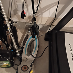 2 electric scooters