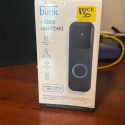Unopened Blink Door Camera