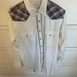 Vintage 70’s Wrangler Cowboy Shirt