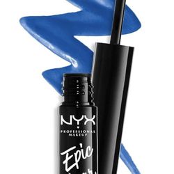 NYX Sapphire Blue Liquid Eye & Body Liner New 