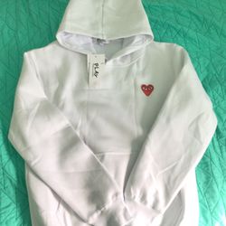 Cdg Play Hoodie Size M Shipped Only