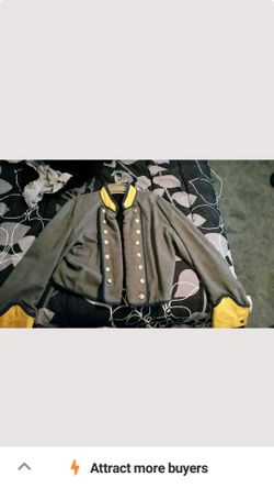 Civil war confederate jacket