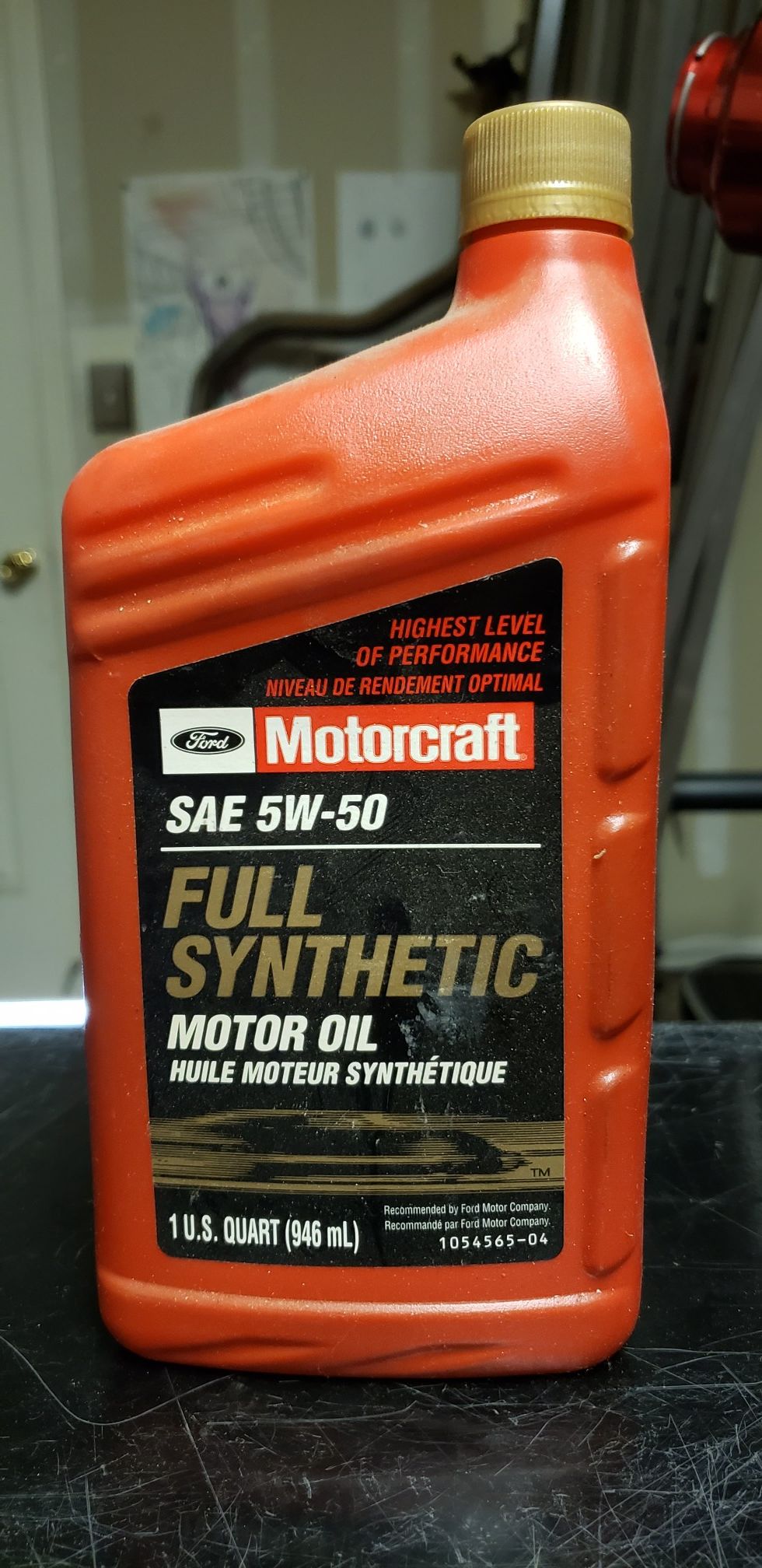 Synthetic motor oil 5w-50