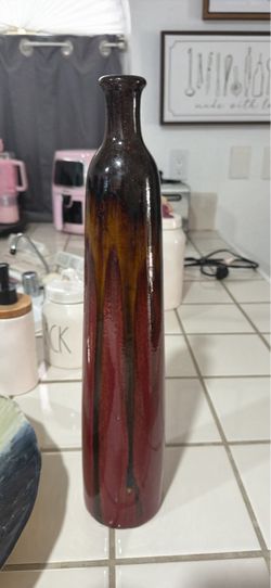 Tall Ceramic Decorative Vase
