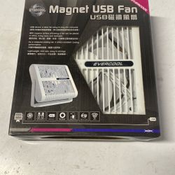 Magnet USB Fan 12 Cm Multi Functional Fan