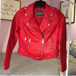 Levi’s Faux Leather Jacket Size Xs 