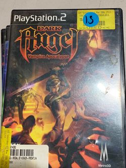 Dark Angel Vampire Apocalypse PS2 Game