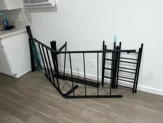 Metal bed frame full-size